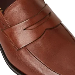 Bruno Magli Maioco Slip On Loafer Leather Cognac Discount