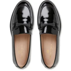 Bruno Magli Manila Modern Patent Loafer- Black Patent Black Patent Leather Hot
