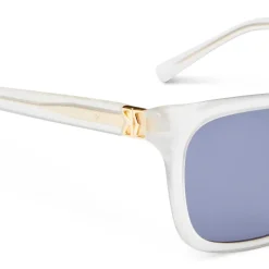 Bruno Magli Maris Limited Edition Women's Classic Square Frame Sunglasses Grey Pink Discount