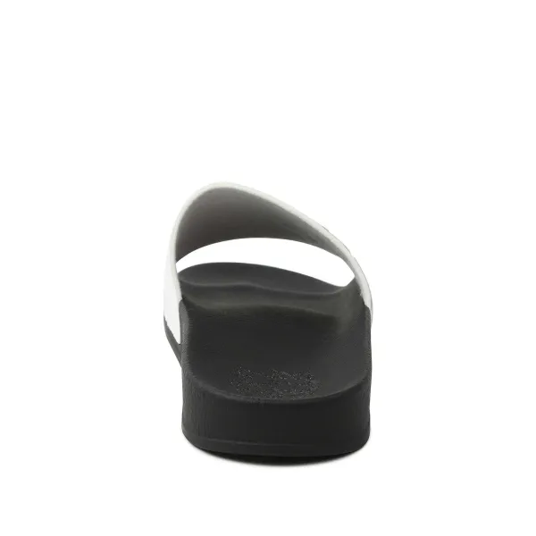 Bruno Magli Messe Shower Slide White Best