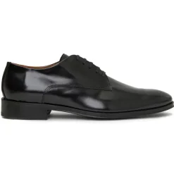Bruno Magli Metti Oxford Black Leather Outlet