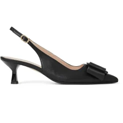 Bruno Magli Morena Slingback Pump Leather Black Outlet