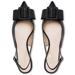 Bruno Magli Morena Slingback Pump Leather Black Outlet