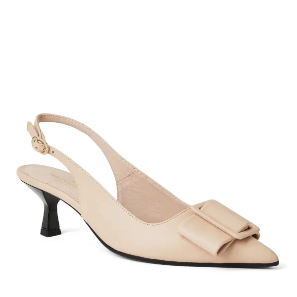 Bruno Magli Morena Slingback Pump Leather Nude Online