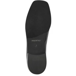 Bruno Magli Natalie Square Toe Loafer Leather Black Best