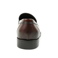 Bruno Magli Nathan Penny Loafer Rust New