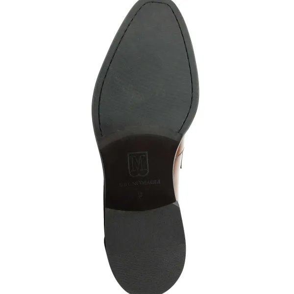 Bruno Magli Nathan Penny Loafer Rust New