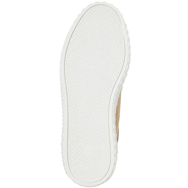 Bruno Magli Paola Platform Sneaker Sand Suede