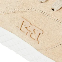 Bruno Magli Paola Platform Sneaker Sand Suede