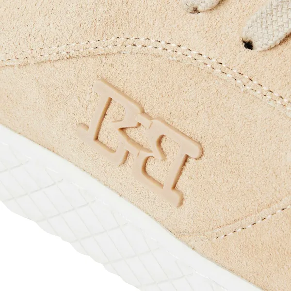 Bruno Magli Paola Platform Sneaker Sand Suede