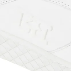 Bruno Magli Paola Platform Sneaker Leather White Outlet