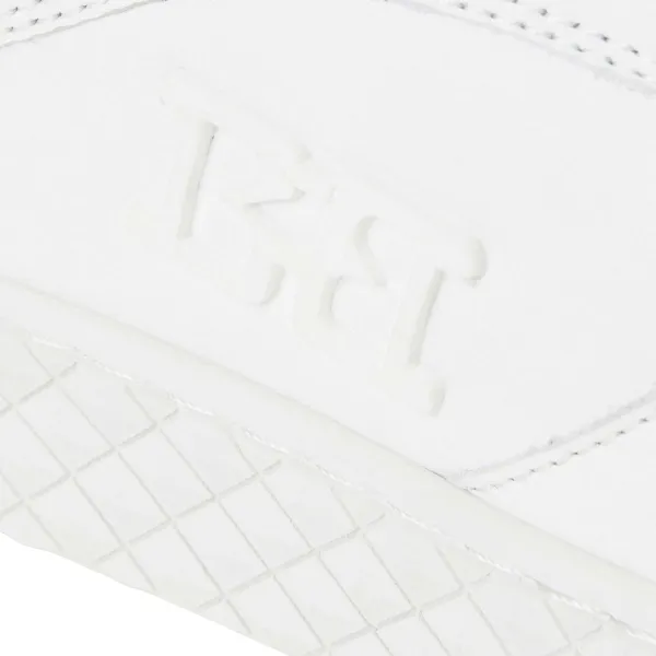 Bruno Magli Paola Platform Sneaker Leather White Outlet