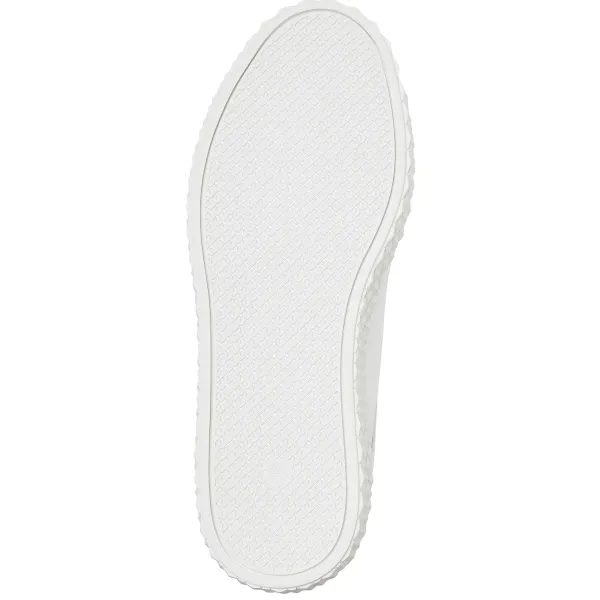 Bruno Magli Paola Platform Sneaker Leather White Outlet