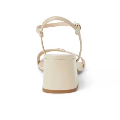 Bruno Magli Phoebe Sandal Patent Beige Clearance