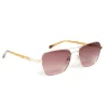 Bruno Magli Playa Aviator Sunglasses Gold Tortoise Online