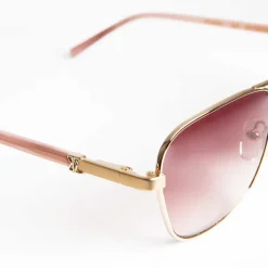 Bruno Magli Playa Aviator Sunglasses Gold Outlet