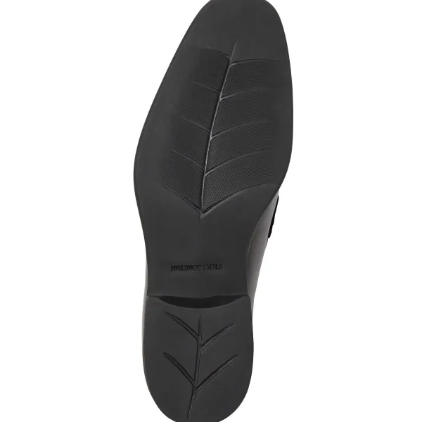 Bruno Magli Raging Bit Leather Loafer Black New