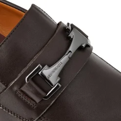 Bruno Magli Raging Bit Leather Loafer Brown Sale