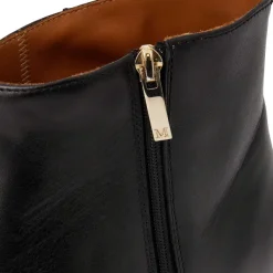 Bruno Magli Raging Leather Side Zip Boot Black Best