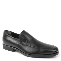 Bruno Magli Raging Leather Slip-On Black Leather Online
