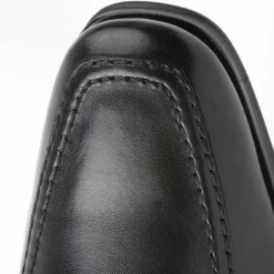 Bruno Magli Raging Leather Slip-On Black Leather Best