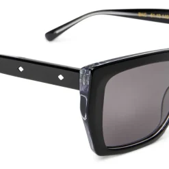 Bruno Magli Ricci Sunglasses Crystal Black Clearance