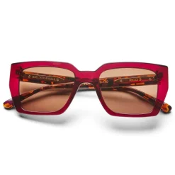 Bruno Magli Ricci Sunglasses Tortoise Red New