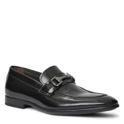 Bruno Magli Saffo Slip On Black Bit Loafer Black Leather Outlet