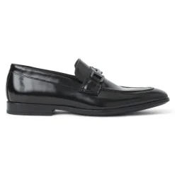 Bruno Magli Saffo Slip On Black Bit Loafer Black Leather Best