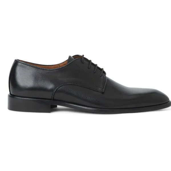 Bruno Magli Salerno Oxford Leather Black New