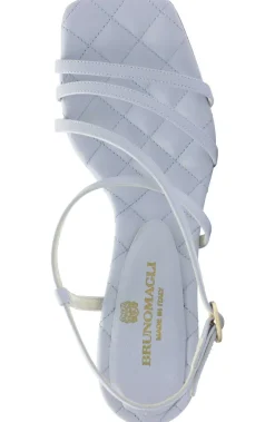 Bruno Magli Sandra Strappy Heel Light Blue