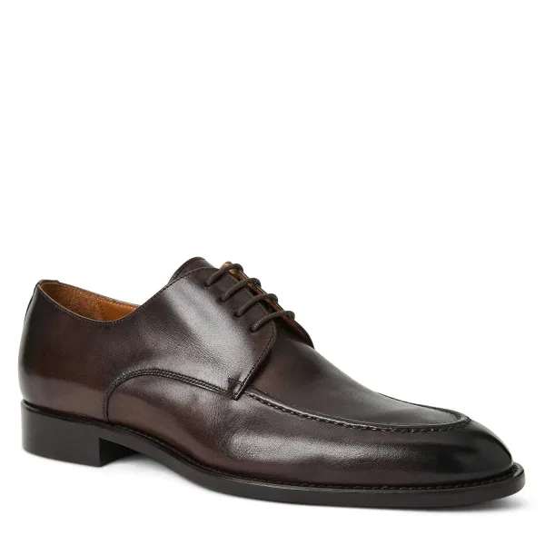 Bruno Magli Santino Classic Leather Oxford Brown Sale