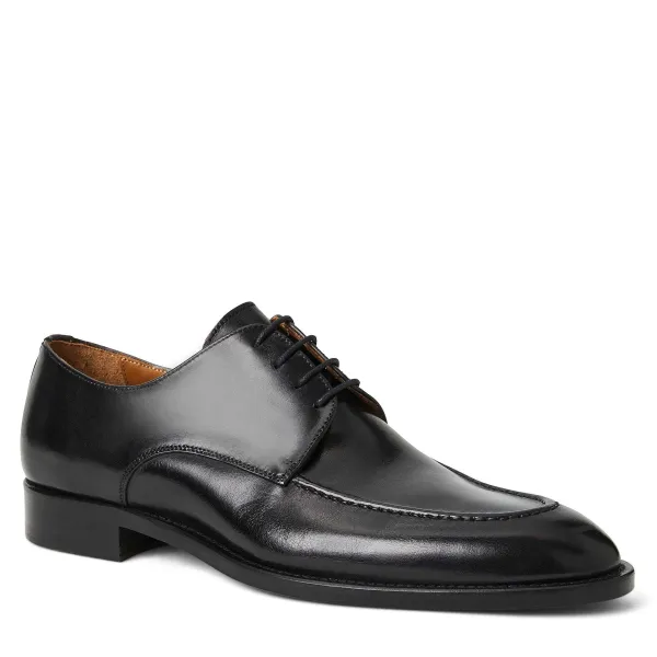 Bruno Magli Santino Classic Leather Oxford Black New