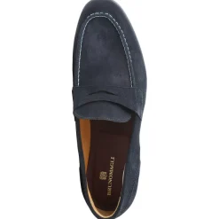 Bruno Magli Silas Suede Loafer - Navy Navy Suede Outlet