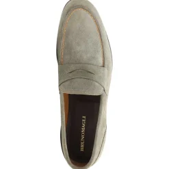 Bruno Magli Silas Suede Loafer - Taupe Taupe Suede Online