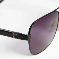 Bruno Magli Sole Aviator Sunglasses Black