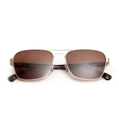 Bruno Magli Sole Aviator Sunglasses Gold Best