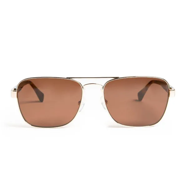 Bruno Magli Sole Aviator Sunglasses Gold Best