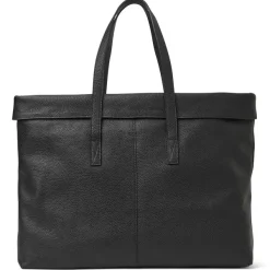 Bruno Magli Sophie Handbag Black Leather Clearance