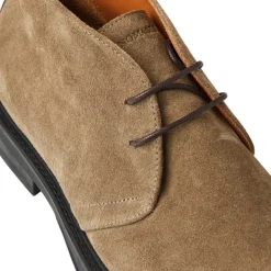 Bruno Magli Taddeo Classic Chukka Suede Boot Taupe Sale