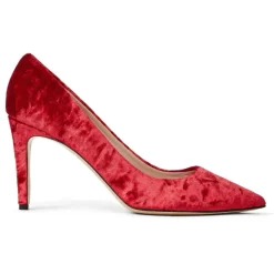 Bruno Magli Telma Pointed Toe Pump Red Velvet Best