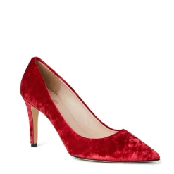 Bruno Magli Telma Pointed Toe Pump Red Velvet Discount