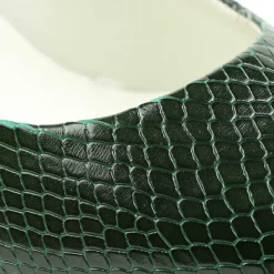 Bruno Magli Telma Snake-Print Leather Pointed-Toe Pump - Emerald Emerald Viper