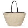 Bruno Magli Tessa Raffia Palm Tote Natural Raffia Best
