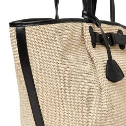 Bruno Magli Tessa Raffia Palm Tote Natural Raffia Best