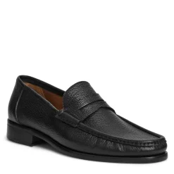 Bruno Magli Tonio Slip On Loafer Cervo Leather Black Outlet