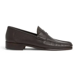Bruno Magli Tonio Slip On Loafer Cervo Leather Brown
