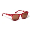 Bruno Magli Treviso Sunglasses Red Clearance