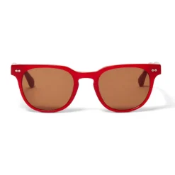 Bruno Magli Treviso Sunglasses Red Clearance
