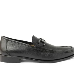 Bruno Magli Trieste Classic Leather Moccasin Black Cervo Best
